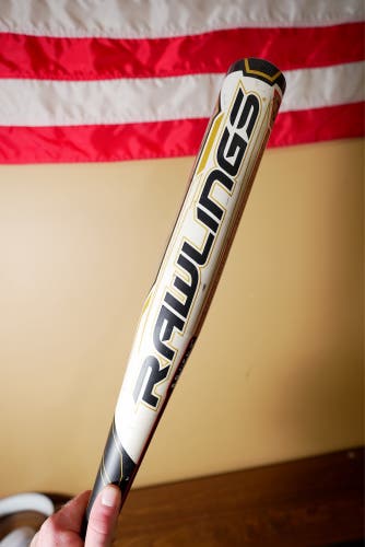 2014 Rawlings Trio Hybrid BBCOR Certified Bat (-3) 31 oz 34" (Used)
