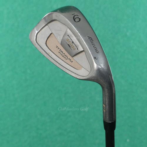Mizuno T-Zoid T3 Oversize Titanium Insert Single 9 Iron Harrison Graphite Firm