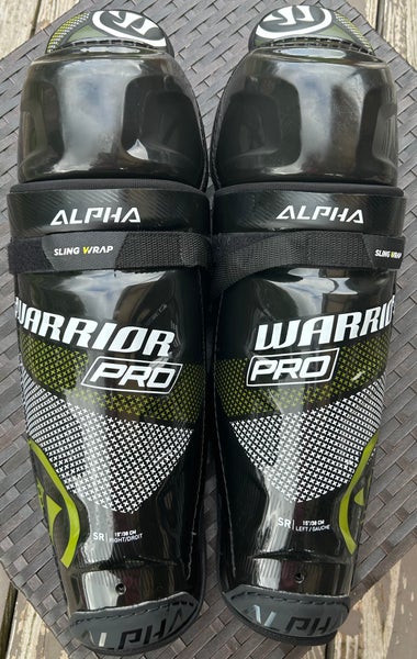 Senior Warrior Alpha Pro 15" Shin Pads (Used)