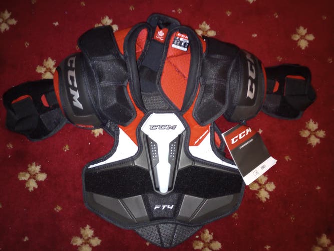 Junior Medium CCM JetSpeed FT4 Shoulder Pads (New)