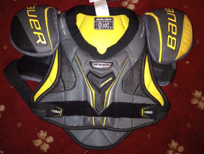 Junior Medium Bauer Supreme S150 Shoulder Pads (New)