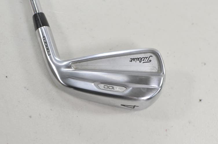 Titleist T100 2021 Single 4 Iron X-Stiff Flex Right DG X100 Steel # 217378