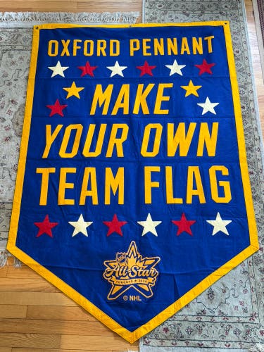 Toronto All Star Game 2024 4’x6’ banner from Oxford Pennant