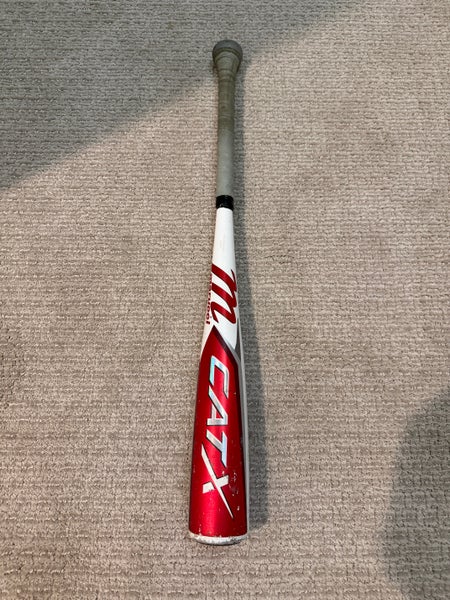 2023 Marucci CAT X Composite USSSA Certified Bat (-10) 17 oz 27" (Used)