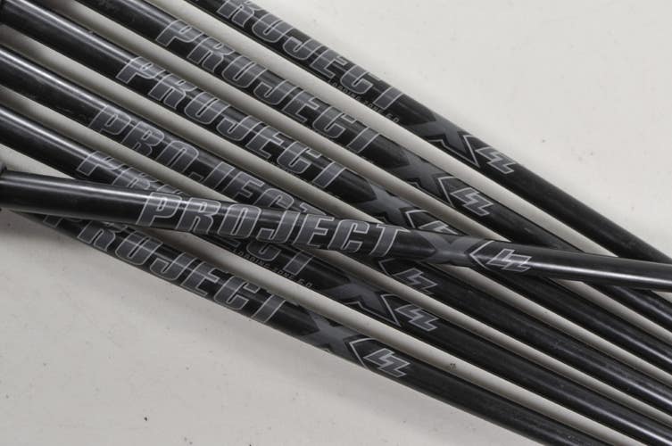 Project X LZ Loading Zone Blackout 6.0 Stiff 7pc Iron Shaft Set .335 Tip #221144