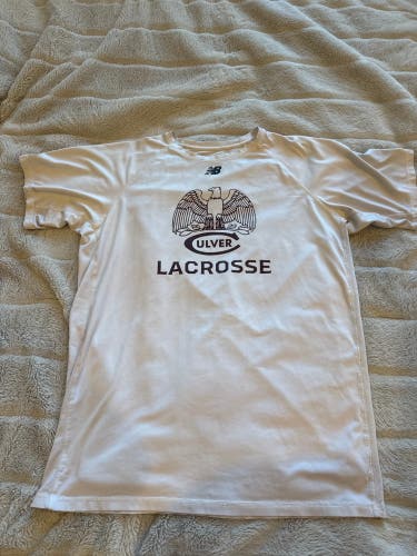 Culver lacrosse White Large Men's New Balance Shirt (Used)