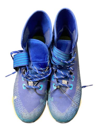 Used Under Armour Adult FB Cleats Royal Blue Senior 7 11846-S000106865