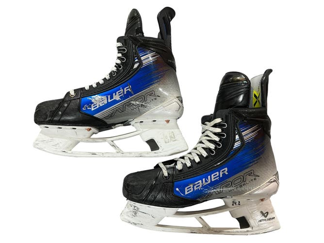NHL Return Bauer Vapor Hyperlite 2 Pro Stock Size 7 Hockey Skates (Used) 2437