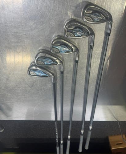 Women's Callaway Steelhead XR Right Handed Iron Set Ladies Flex Graphite Shaft (Used)
