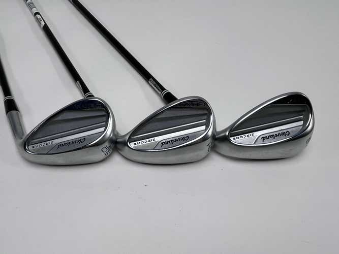 Cleveland CBX 4 ZipCore Wedge Set 50* 12 | 54* 14 | 58* 12 Recoil Dart Wedge RH