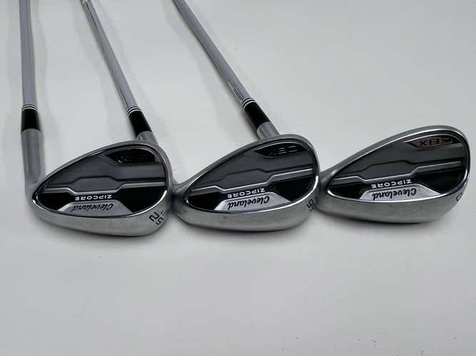Cleveland CBX Zipcore Wedge Set 52*11 | 56*12 | 60*10 Action UltraLite Ladies RH