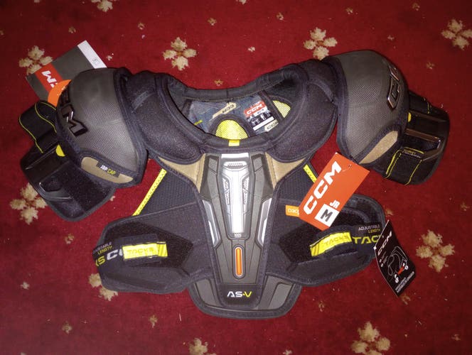 Junior Medium CCM Tacks AS-V Shoulder Pads (New)