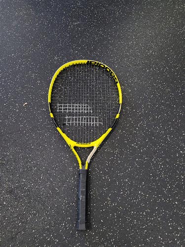 Used Babolat NADAL JR 23 Junior Tennis Racquet Yellow 23" 11849-S000041343