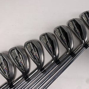 Callaway XR Pro Iron Set 4-PW KBS Tour-V 110g Stiff Steel Mens RH