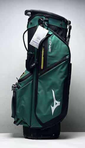 Mizuno BR-D4 Stand Bag Green 6-Way Divide Dual Strap Golf Bag NEW