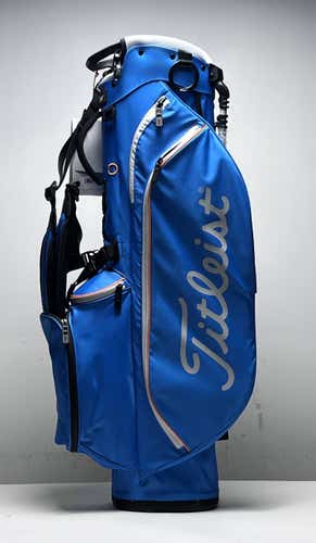 Titleist Players 4 Carry Bag Light Blue 4-Way Divide Dual Strap Golf Bag NEW
