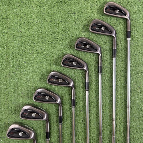 Cleveland CG7 Tour Gunmetal Black Iron Set 3-PW Dynamic Gold S300 Stiff Flex