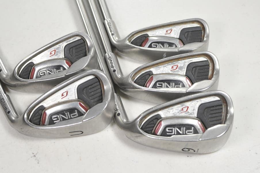 Ping G20 7-W,UW Iron Set Senior Flex Black Dot Right TFC169