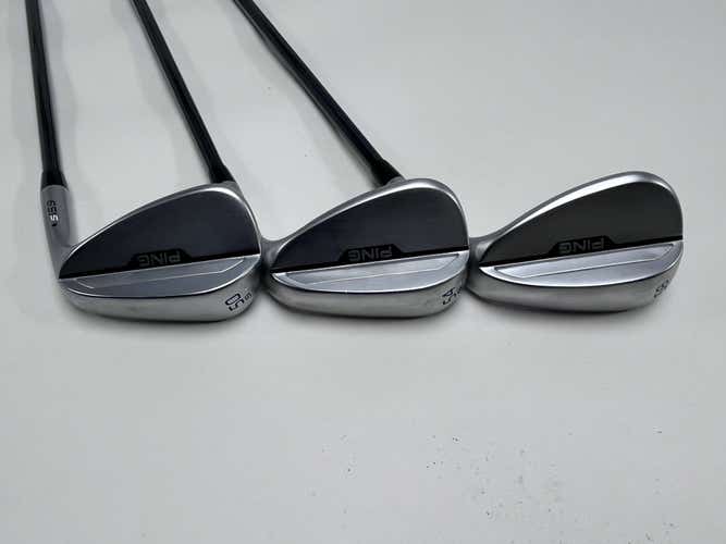 Ping s159 Chrome Wedge Set 50* 12 | 54* 12 58* 10 Recoil Dart F3 Regular RH