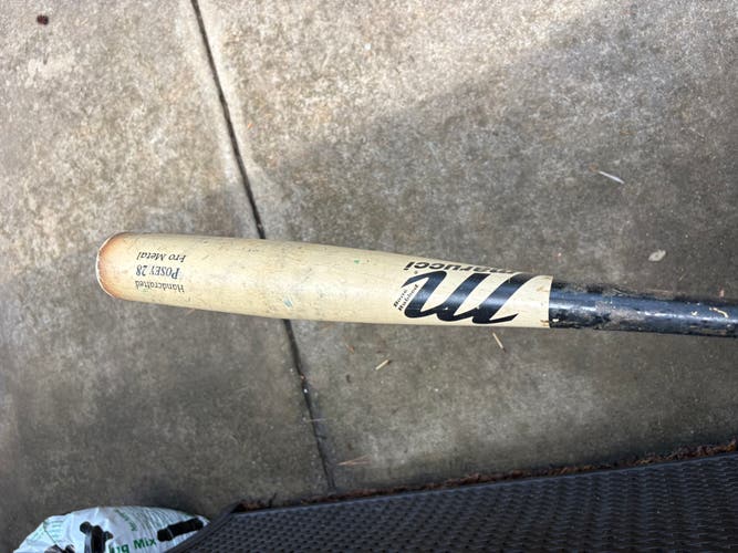 2018 Marucci Posey Pro Metal Alloy BBCOR Certified Bat (-3) 29 oz 32" (Used)