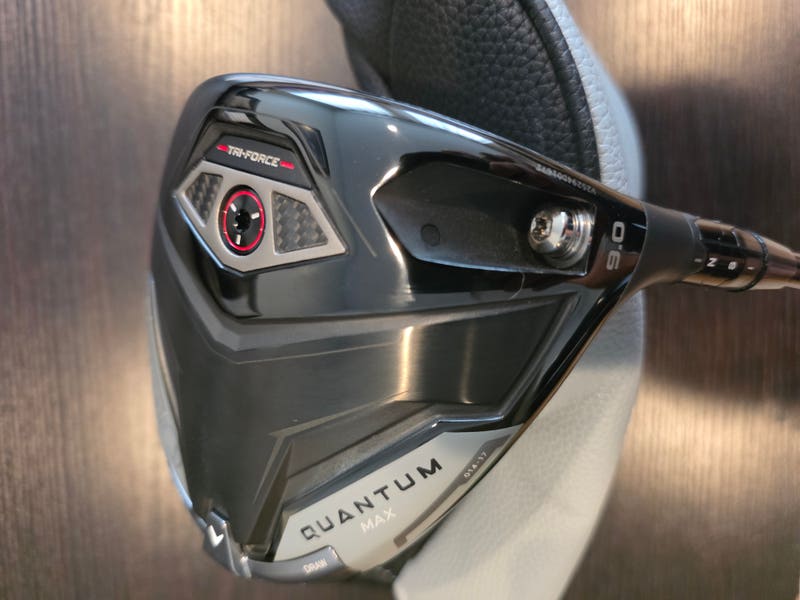 RIGHT HAND CALLAWAY QUANTUM MAX 1-WOOD 9* DRIVER GRAPHITE HZRDUS