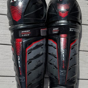 Senior CCM QuickLite 14" Shin Pads (Used)