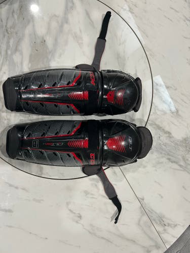 Senior CCM QLT250 14" Shin Pads (Used)