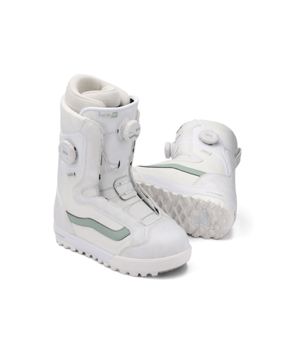 NEW 2026 Vans Encore Pro 30th Anniversary Snowboard Boots White/Gray Olive Women's Size 7