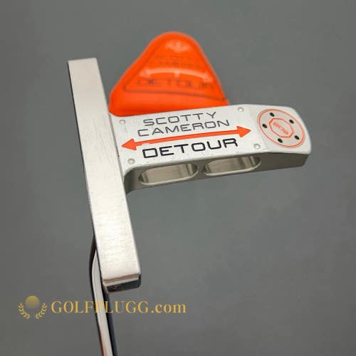 Left-Handed Scotty Cameron Detour Putter w/ Headcover (3139)