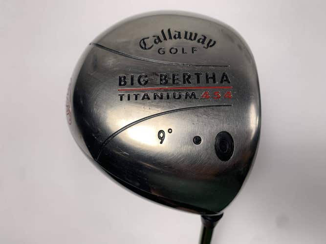 Callaway Big Bertha Titanium 454 Driver 9* Aldila NV Green 65g Stiff RH READ