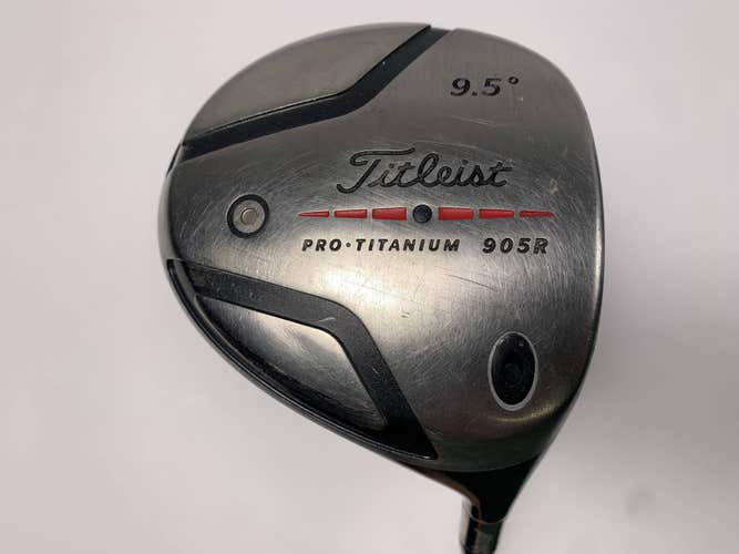 Titleist 905 R Driver 9.5* Fujikura Motore F1 75g Stiff Graphite RH DENT DING