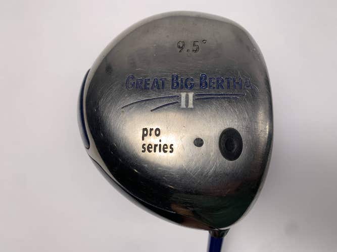 Callaway Great Big Bertha II Pro Series Driver 9.5* Grafalloy Stiff RH RATTLE