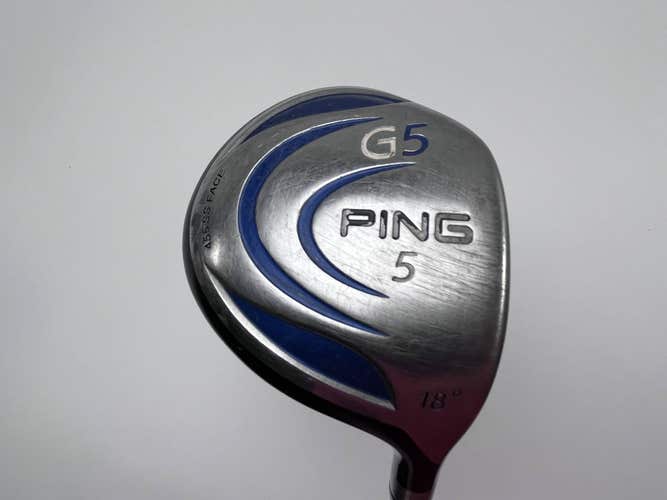 Ping G5 5 Fairway Wood 18* TFC100 Ladies Graphite Womens RH Undersize Grip