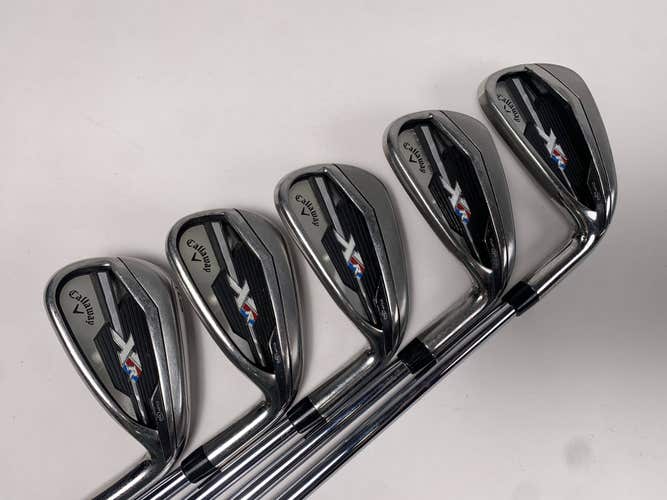 Callaway XR Iron Set 5-9 True Temper Speed Step 80 Regular Steel Mens RH