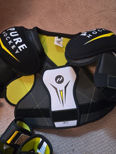 Large Junior Pure Hockey Shoulder Pads (New)
