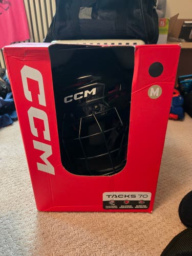 Medium CCM Tacks 70 Helmet (New)