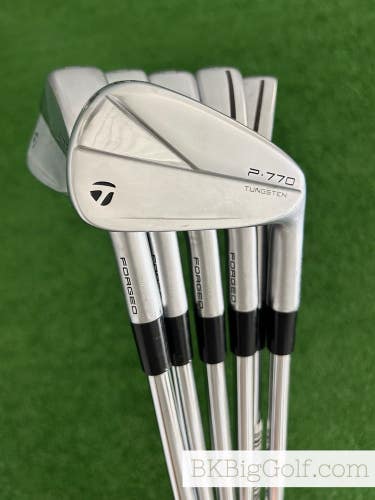 Taylormade P770 23 Forged Iron Set 5-P / KBS Tour 120 Stiff