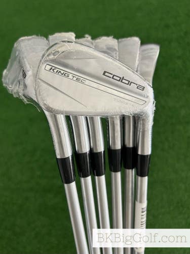 NEW Cobra King Tec 25 Forged Iron Set 5-G / KBS Tour C-Taper 120 Stiff