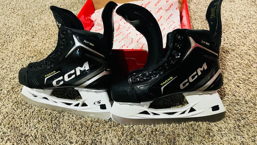 2024 CCM Tacks XF 80 Hockey Skates Wide Width 8 (Used)