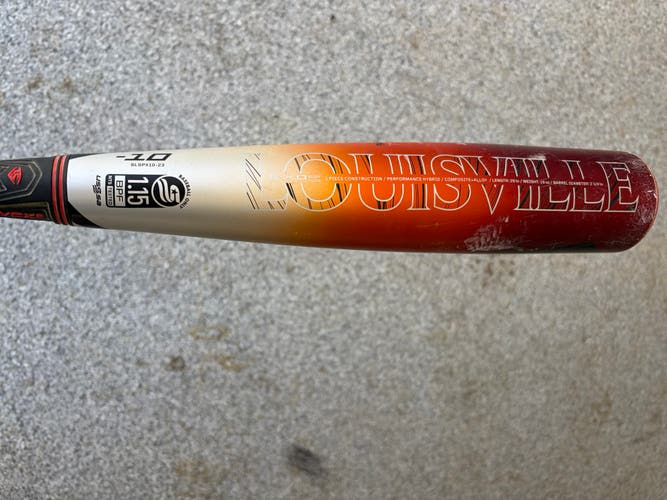 2023 Louisville Slugger Select PWR Hybrid USSSA Certified Bat (-10) 19 oz 29" (Used)
