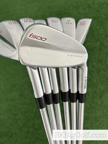 Ping i500 Forged Iron Set 5-U / NS Pro Zelos 70 Stiff