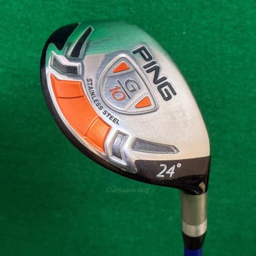 Ping G10 24 Hybrid Mitsubishi JavlnFX Mh7 Graphite Stiff w/HC