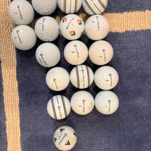 TaylorMade TP5 TP5x Golf Balls Lot of 18 (Mint condition)