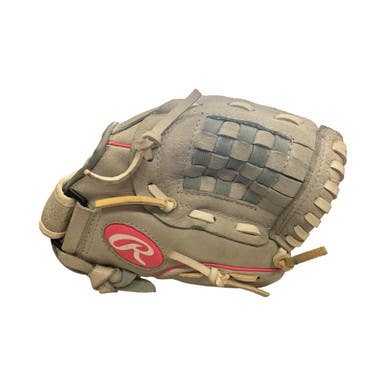 Used Rawlings SURE CATCH BB/SB Glove T-ball Grey 10" 11859-S000031789