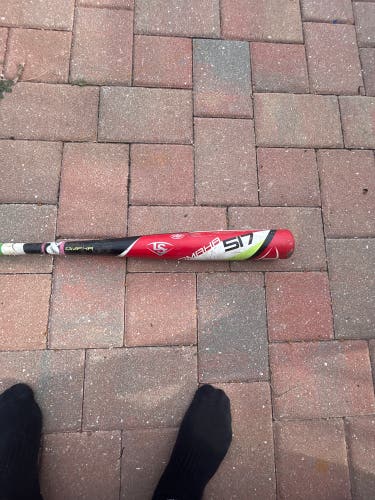 2017 Louisville Slugger Omaha 517 Alloy BBCOR Certified Bat (-3) 30 oz 33" (Used)