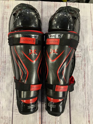 Senior Bauer Vapor 1X Lite Shin Pads 16" (New)