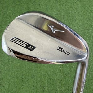 Mizuno T20 Chrome Finish 56 Degree 10 Bounce Sand Wedge Stiff Flex S400 Steel