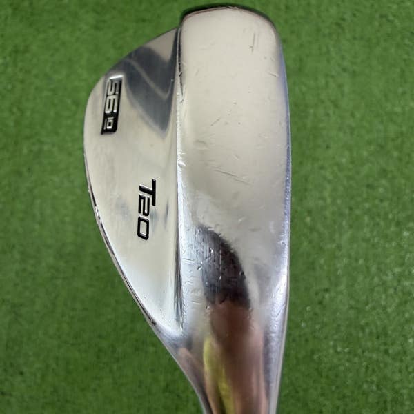 Mizuno T20 Chrome Finish 56 Degree 10 Bounce Sand Wedge Stiff Flex