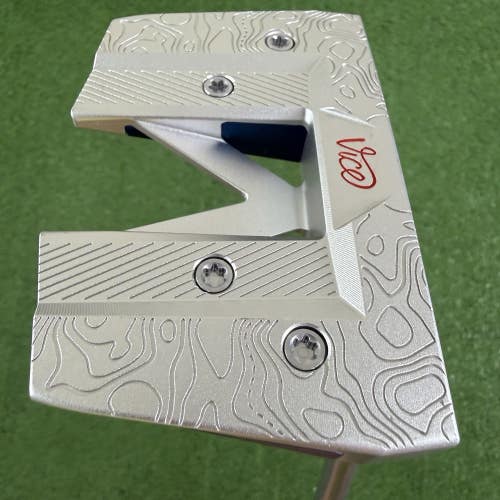 Vice VGP02 Mallet Putter Blue Silver Golf Pride Reverse Taper 31