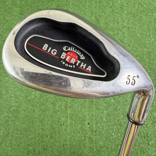 Callaway Big Bertha 2004 Sand Wedge 55 Uniflex Steel Shaft Right Handed